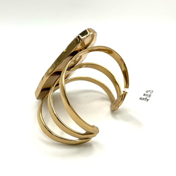 NWT Charles Albert Alchemia and Agate Slice Cuff - Picture 4 of 5